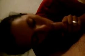 Amateur Latina with Braces Sucks and Fucks And Gets Facial - video 1