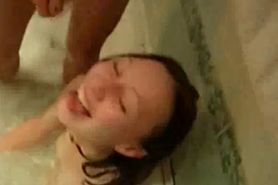 Great College Group Sex In A Bathtub