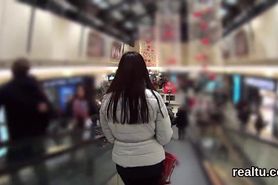 Breathtaking czech nympho is seduced in the mall and drilled in pov