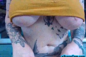 Big boobs webcam masturbation XPUSSYCAM - video 19