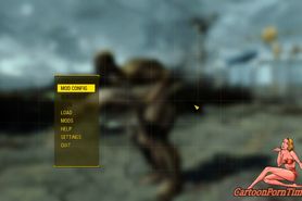 Fallout 4 Sara runs into Feral Ghoul