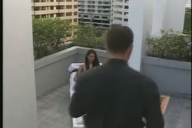 Thai A4U Model Kathy Liu Fucks Nick Lang's Big White Cock