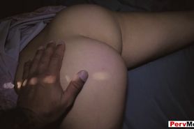 Lets wake up my busty stepmom with my huge morning wood
