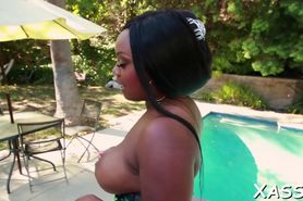 Naughty diva jayden starr with curvy natural tits bangs
