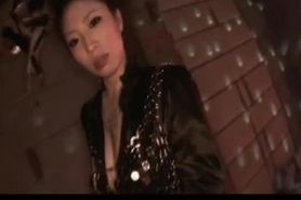 Koyuki Hara exotic Asian girl gives blowjob and tit fuck