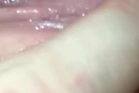 Close up pussy and fingering