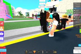 Two THICC roblox baddies fucked by bbc in public