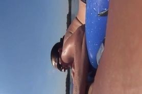 French Milf Sucking Cock In Middle Of Lake