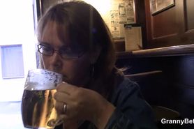 Boozed Mature Woman is Picked up for Sex