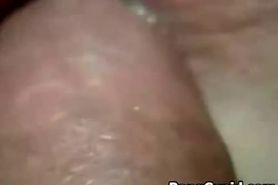 Wife gets her asshole fucked and creampied - video 1