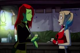 LESBIAN SEX CARTOON - Harley Quinn & Poison Ivy sleep together - DC Batman