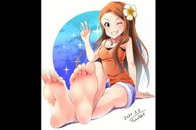 Anime Feet Jerk off Challenge #5