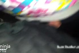 Grope and Cum on Girls Ass on Bus