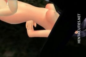 Sexy 3D anime chick gets fucked