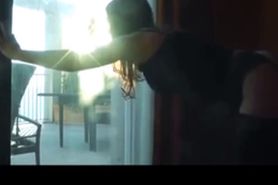 Italian Girl - PAINFUL ANAL fuck at the window