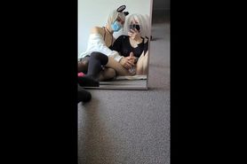 Two Cosplay TRAPS having fun together