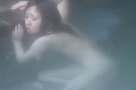 Asian babe is hot and bathing in the hot part6