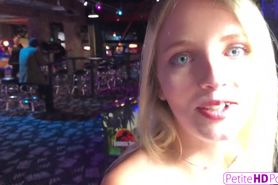 busty blonde cutie kate bloom goes for carousel ride then fucks big dick