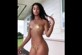 Lala the Island Girl Crazy Ass !! Bubble Butt Instagram Twerk Comp