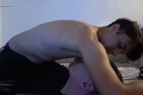 smelling sweaty armpit from brutal masterboy