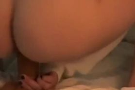 Spying on wife dildoing