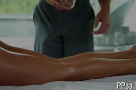 Seductive body massage