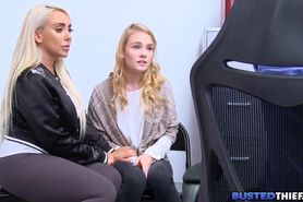 Hot Mother And Daughter Fucked For Shoplifting