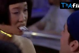 Sandra Oh Breasts,  Thong Scene  in Dancing At The Blue Iguana
