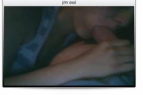 French couple suck and fuck on cam