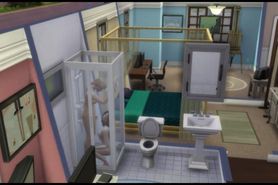 Lesbians Screw In The Shower While Husband At Work  Sims 4