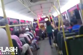 Dickflash for Girl on Bus
