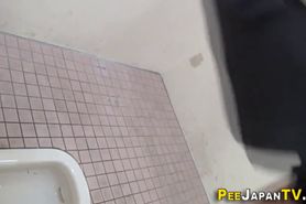 Asians squat to urinate and get watched