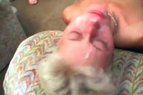 Sexy blonde MILF gets her last gangbang part3 - video 2