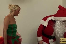 PASCALSSUBSLUTS - Babe Sub Bethany Richards Drilled By Santa
