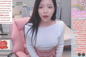 Beautiful Korean beauty live broadcast uniform temptation BJ dance pink and big breasts second seaso