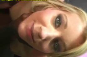 Interracial Fuck and Choking For Blonde