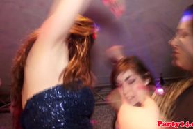 Euroteen sexparty fun with cocksucking babes