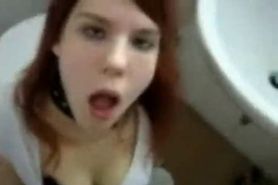 German amateur teen fucked in bathroom
