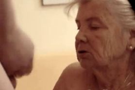 Granny likes sucking dick