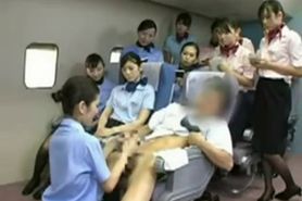 Asian Stewardess Banging The Captain