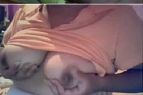 btw girl showing boobs on webcam