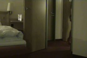 Real whore gets fucked in a hotel room