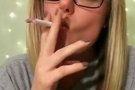 Smoking Heavily Addicted Girl 4