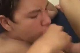 self-sucking while being fucked