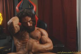 Phil Chambers beating his meat and cumming like a beast