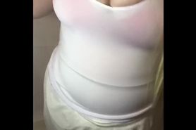 Huge boobs natural curvy bbw teen babe boobs bouncing