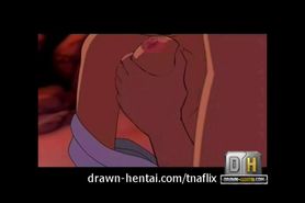 DRAWN HENTAI - Aladdin Porn - Sex on the beach with Jasmine