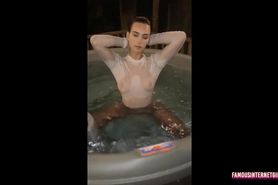 RACHEL COOK Onlyfans Hot Tub Video Leaked
