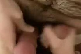 Otters jerk off and cum on each other in the shower