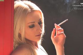 Carina Ellis Smokes Cigarette 120s